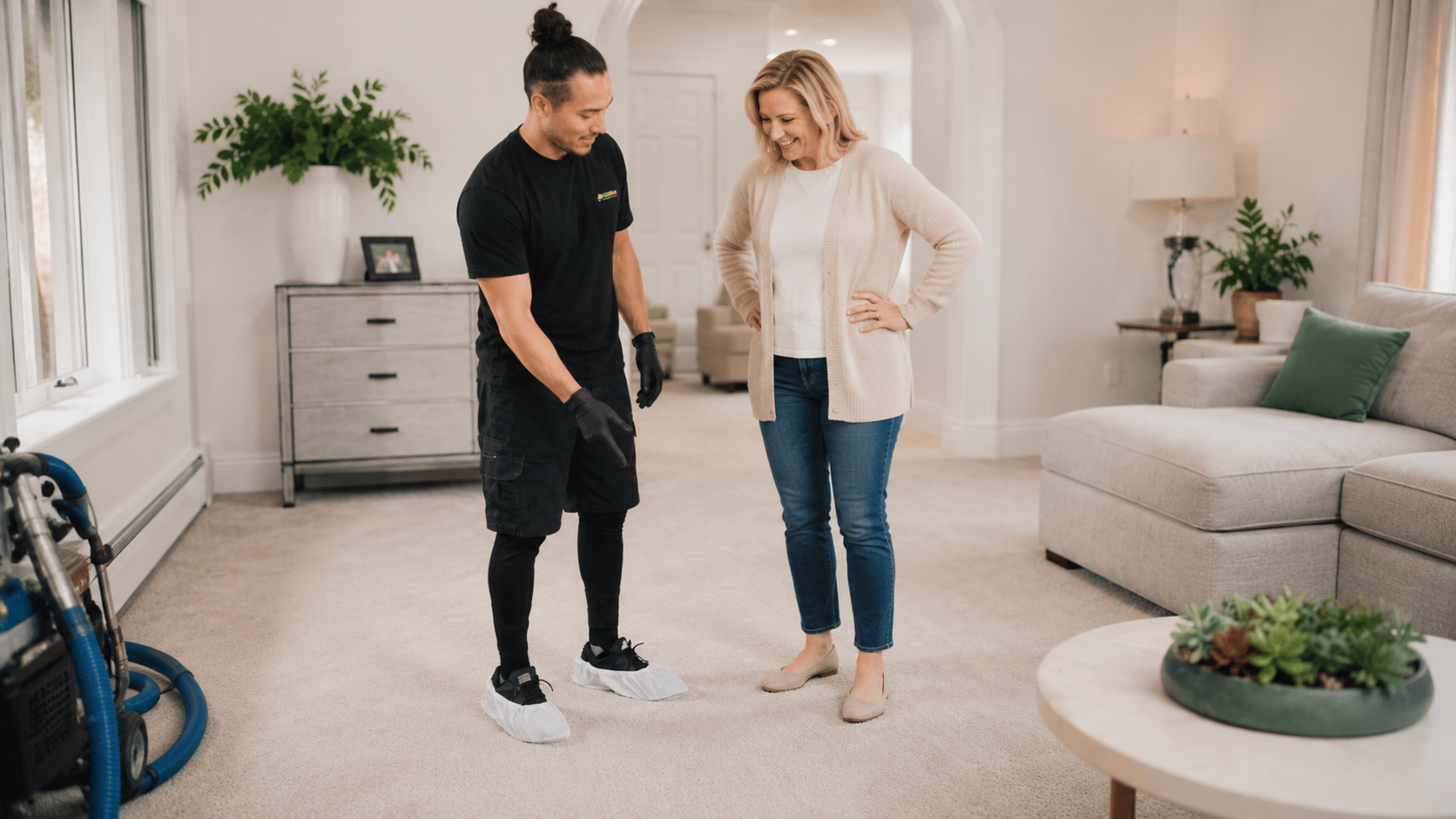 Carpet Cleaning Final Walkthrough