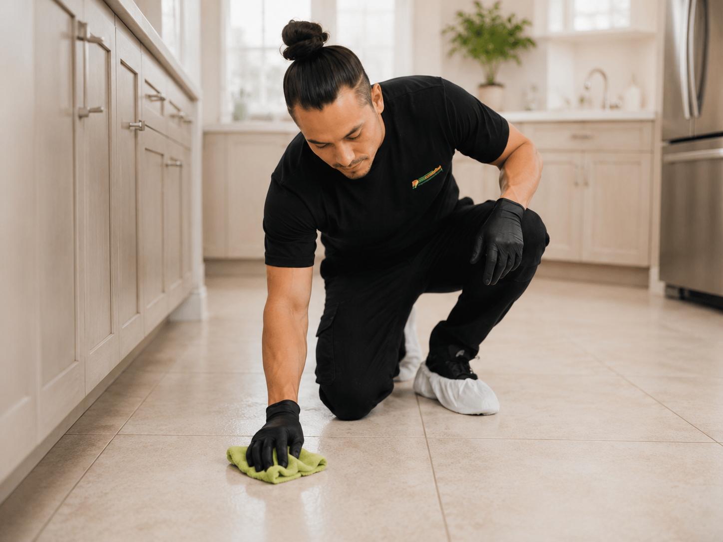 tile-grout-cleaning-4 Rinse & detail: Surfaces are rinsed and corners/edges detailed by hand.